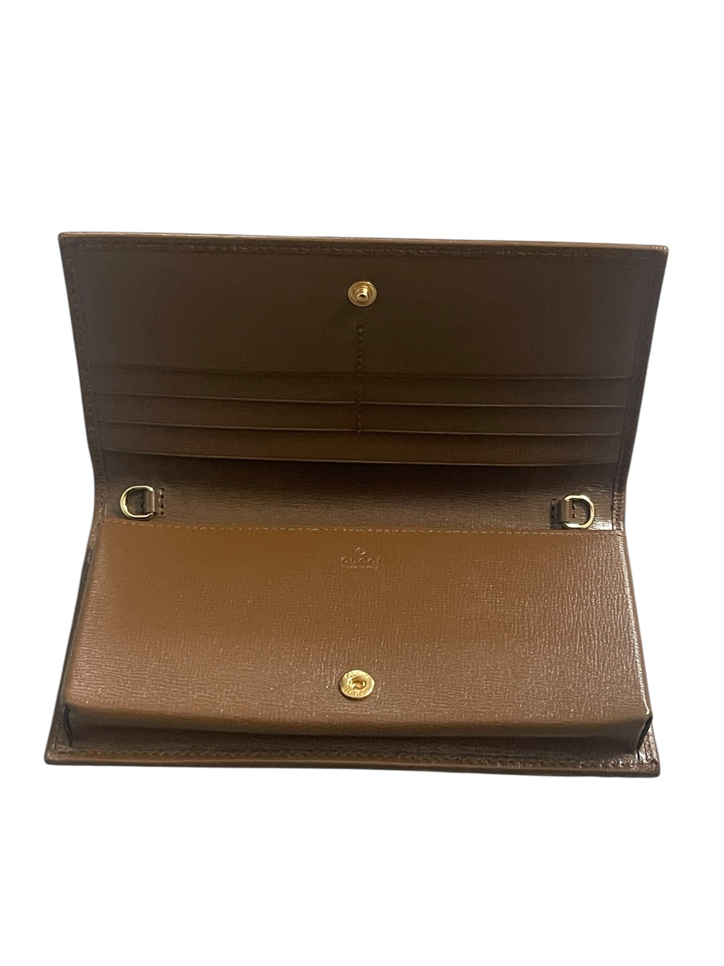 Authentic Pre-Owned Gucci Horsebit 1955 Wallet on Chain GG Supreme Excellent