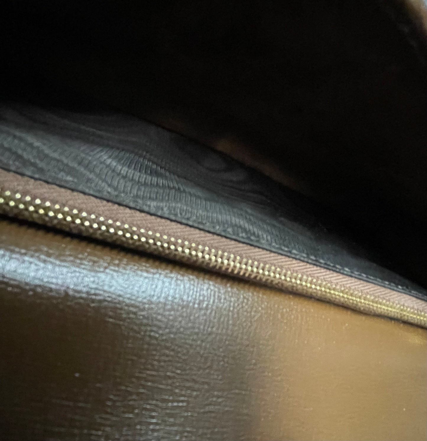 Authentic Pre-Owned Gucci Horsebit 1955 Wallet on Chain GG Supreme Excellent