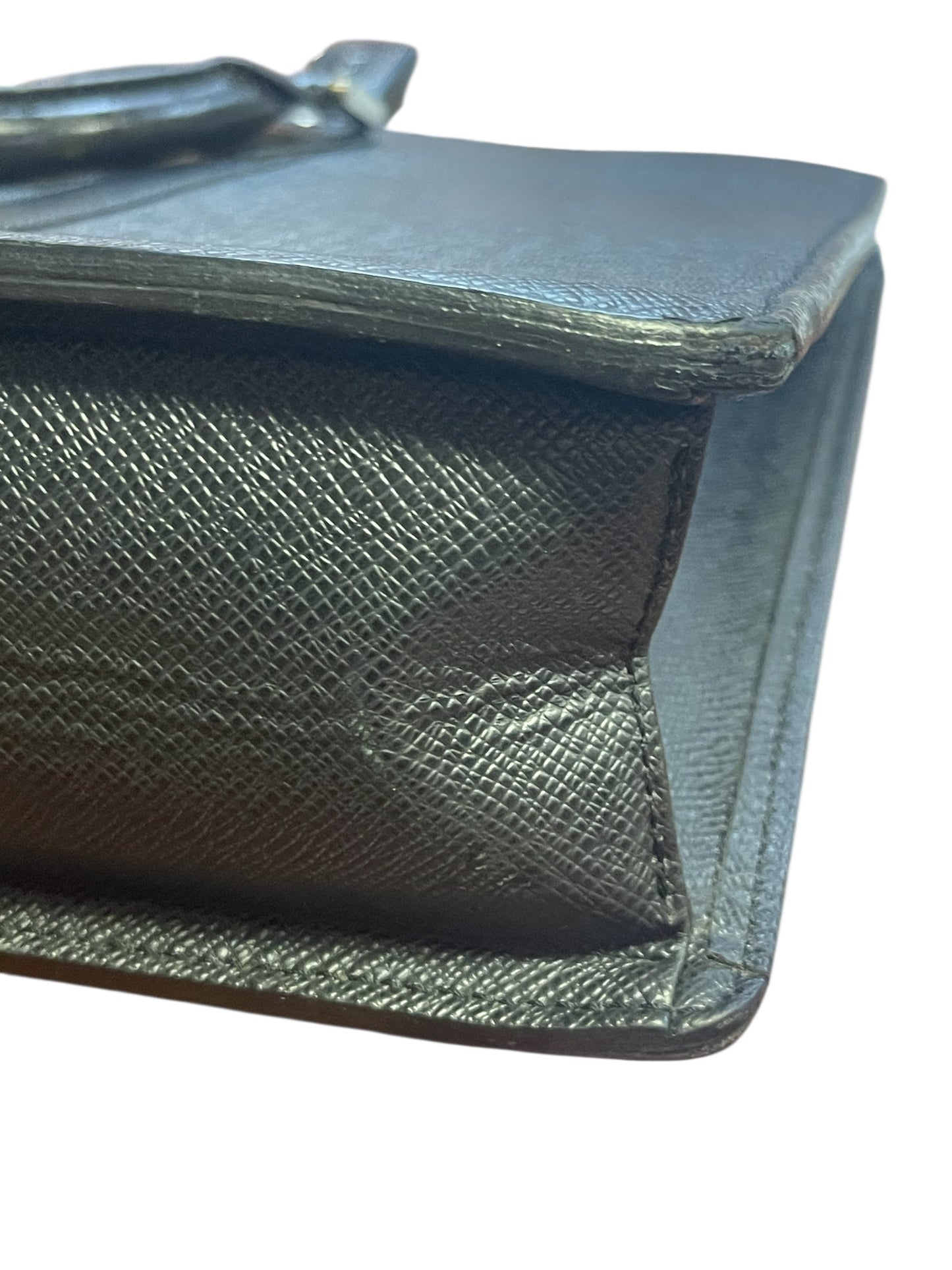 Authentic Pre-Owned Louis Vuitton Taiga Porte Documents Voyage Briefcase PM Vintage 2011