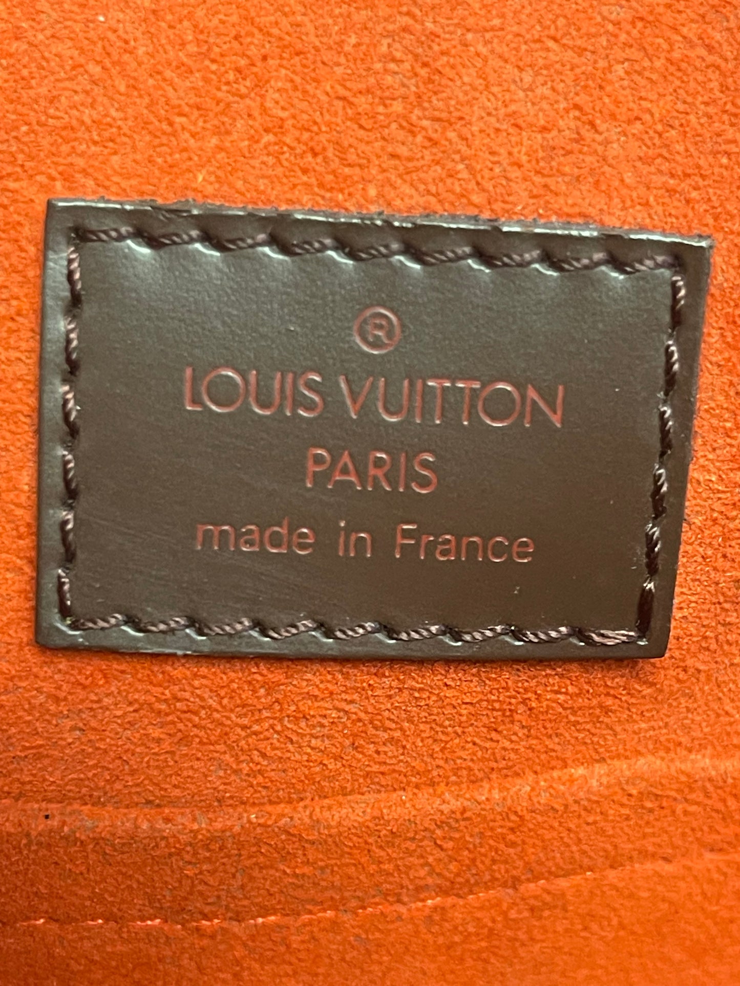 Authentic Pre-Owned Louis Vuitton Damier Ebene Venice Sac Plat Tote GM Vintage 2004