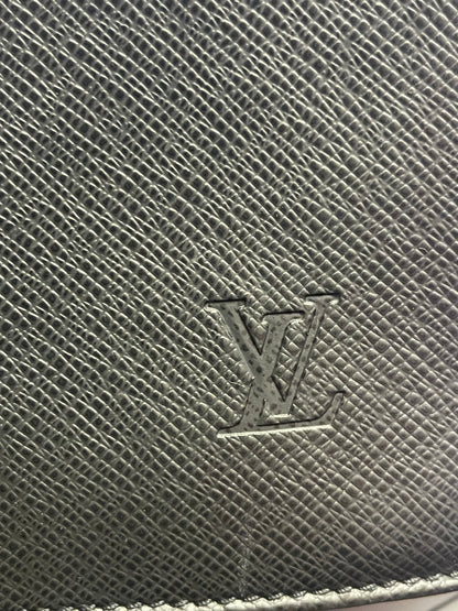 Authentic Pre-Owned Louis Vuitton Taiga Porte Documents Voyage Briefcase PM Vintage 2011