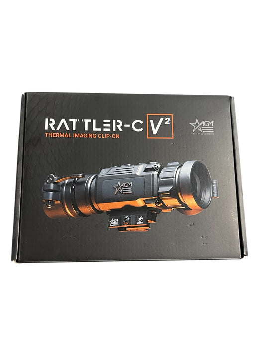 AGM Rattler-C V2 Thermal Clip-On 19mm 256x192 NETD <35mK w/ Case & Box