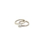 0.77ctw Princess Cut Diamond Solitaire Ring in 14K White Gold