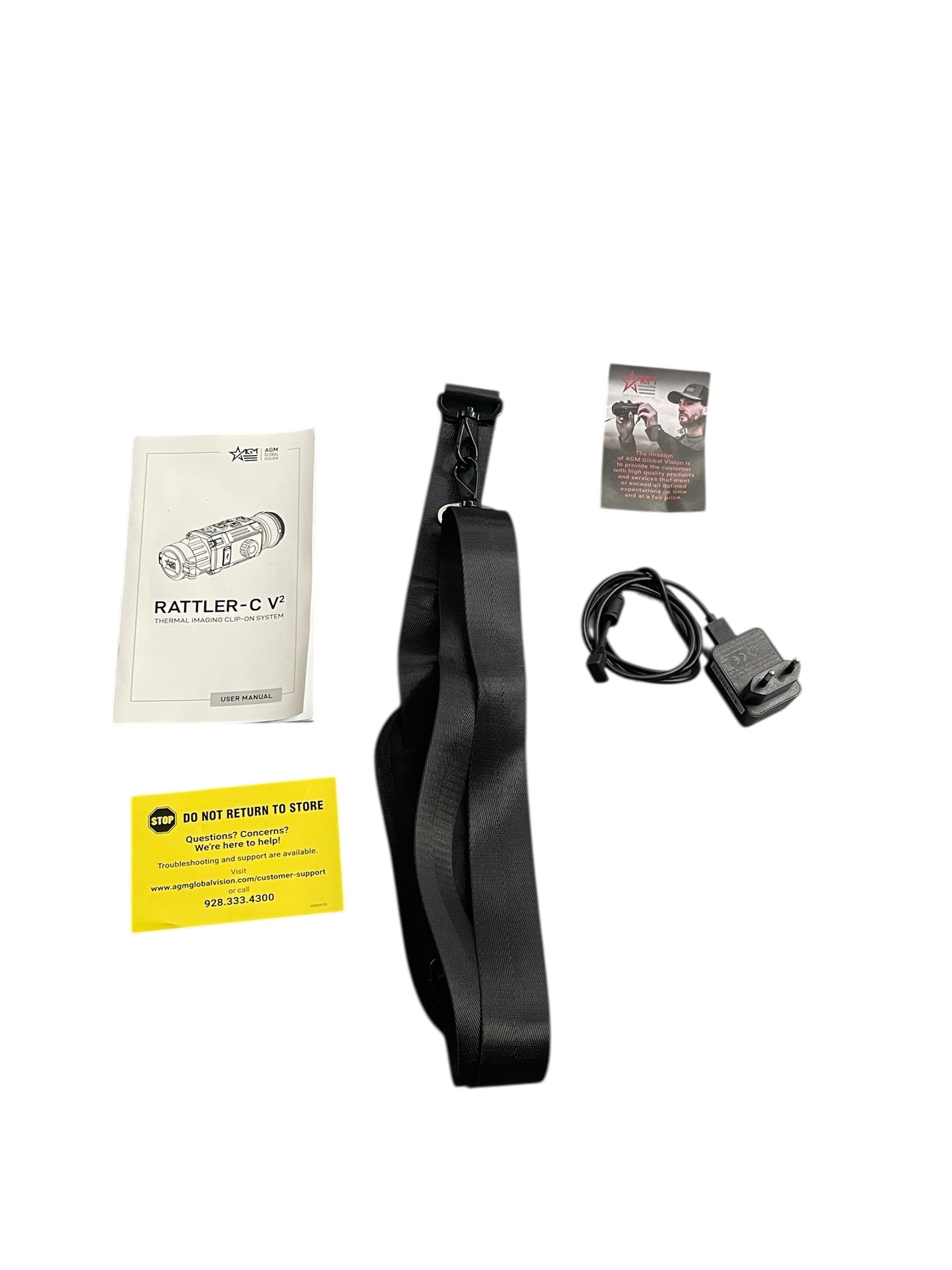 AGM Rattler-C V2 Thermal Clip-On 19mm 256x192 NETD <35mK w/ Case & Box