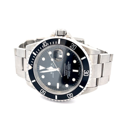 Rolex Submariner 40mm Ref 16610 Stainless Steel Date w/ Box