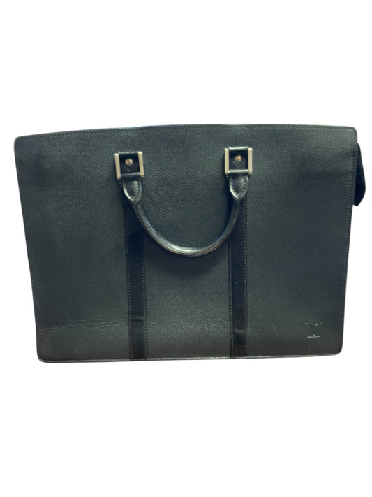Authentic Pre-Owned Louis Vuitton Taiga Porte Documents Voyage Briefcase PM Vintage 2011