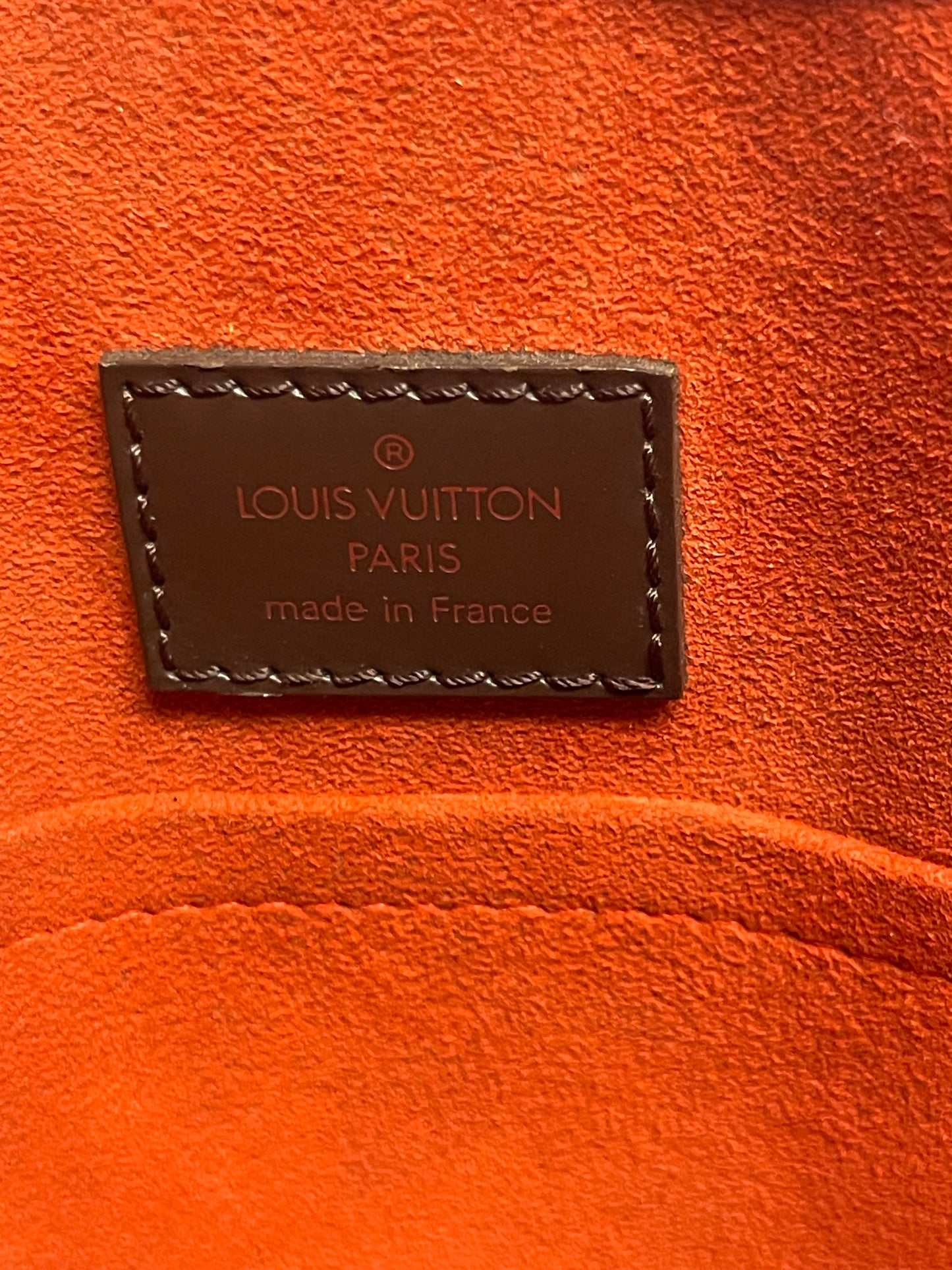 Authentic Pre-Owned Louis Vuitton Damier Ebene Venice Sac Plat Tote GM Vintage 2004