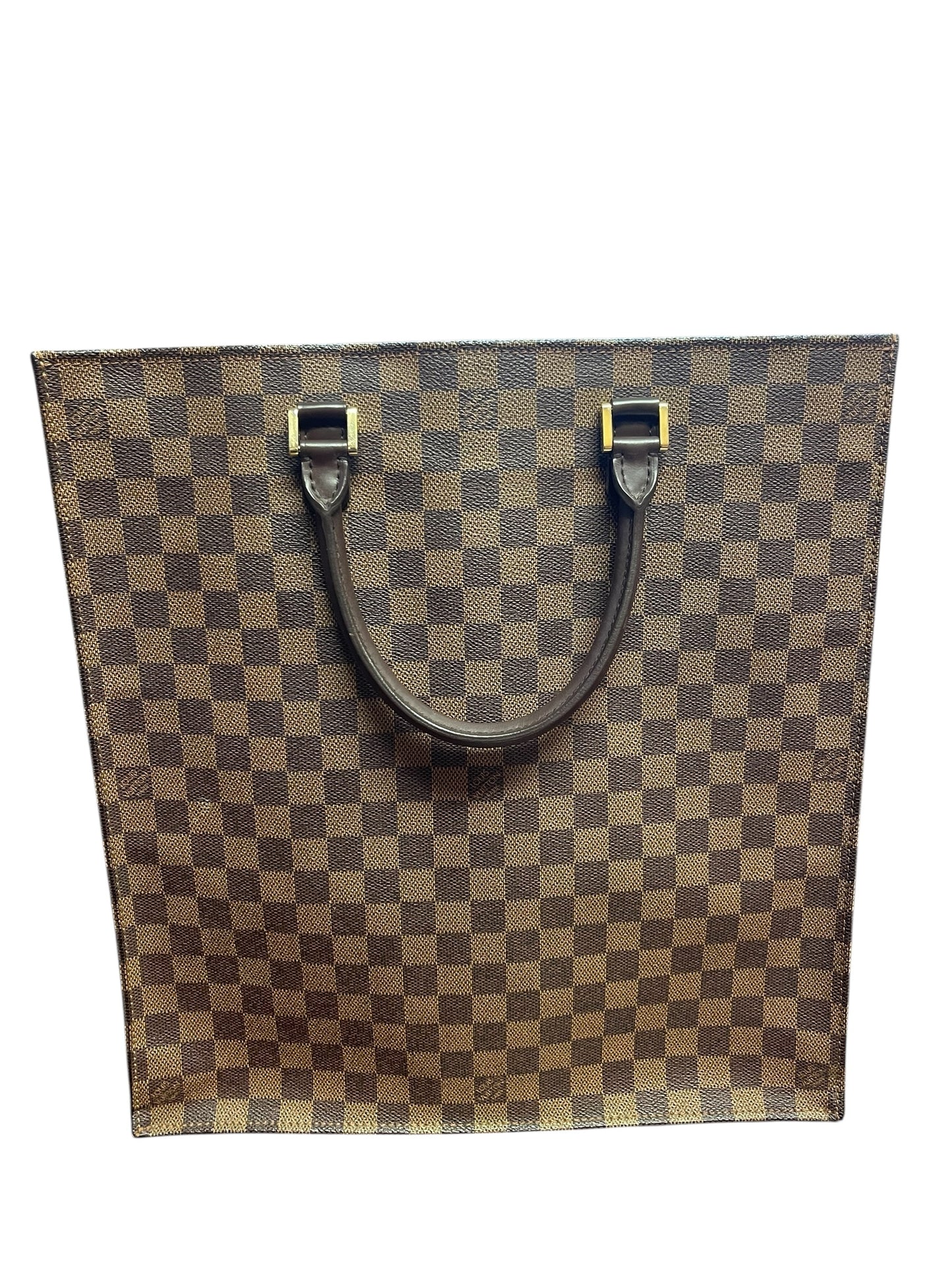 Authentic Pre-Owned Louis Vuitton Damier Ebene Venice Sac Plat Tote GM Vintage 2004