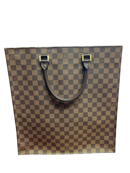Authentic Pre-Owned Louis Vuitton Damier Ebene Venice Sac Plat Tote GM Vintage 2004