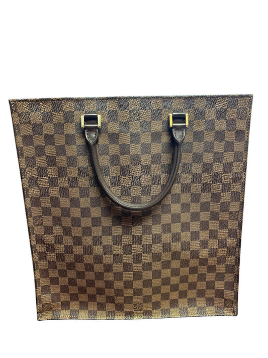 Authentic Pre-Owned Louis Vuitton Damier Ebene Venice Sac Plat Tote GM Vintage 2004
