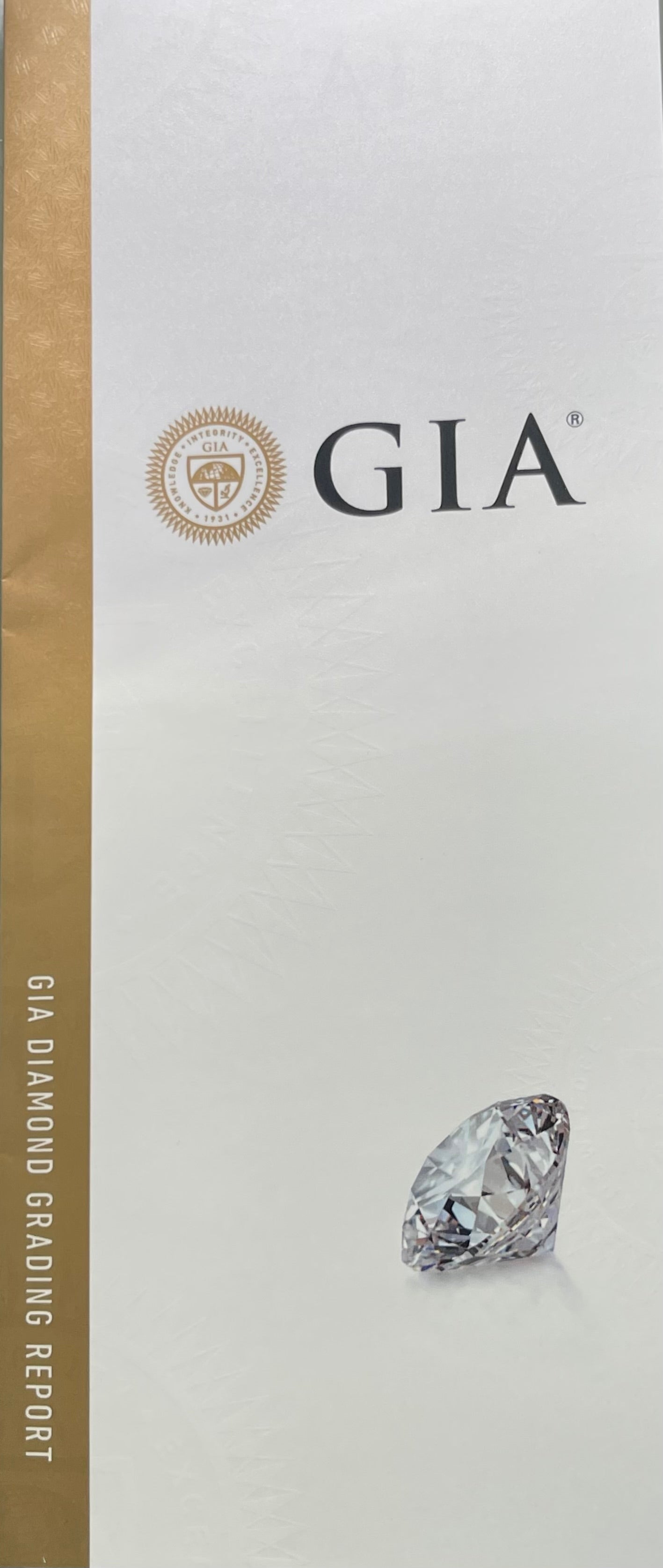 GIA 1.01 Carat Round Brilliant Diamond E VS1 Good Cut Very Good Polish