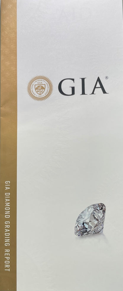 GIA 1.01 Carat Round Brilliant Diamond E VS1 Good Cut Very Good Polish
