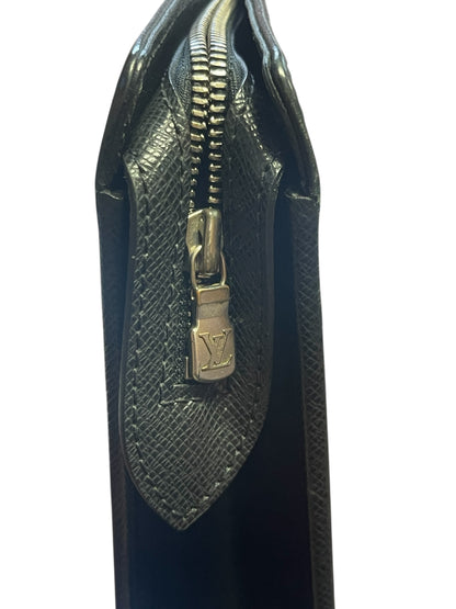 Authentic Pre-Owned Louis Vuitton Taiga Porte Documents Voyage Briefcase PM Vintage 2011