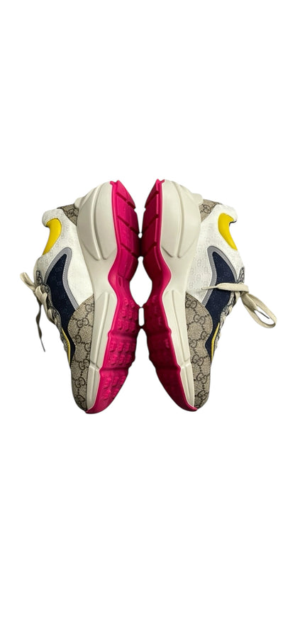 Authentic Pre-Owned Gucci Men's GG Supreme Sneaker Beige/Blue UK 7 US 7.5 Near Mint