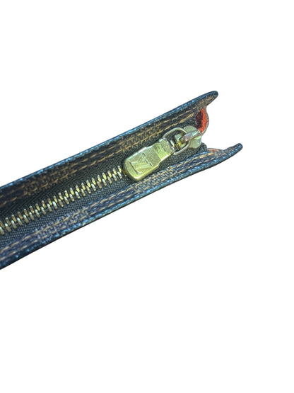 Authentic Pre-Owned Louis Vuitton Damier Ebene Marais Bucket Pouch Good Condition