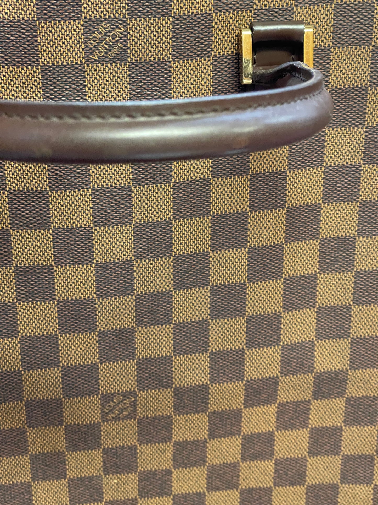 Authentic Pre-Owned Louis Vuitton Damier Ebene Venice Sac Plat Tote GM Vintage 2004