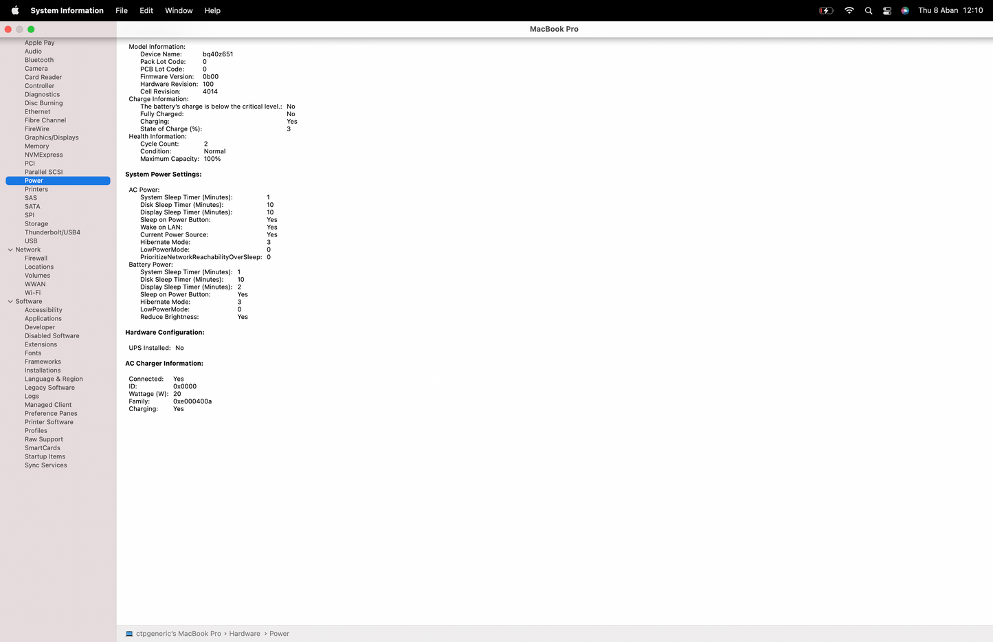 Apple MacBook Pro 16" M1 Pro 16GB RAM 1TB SSD A2485 Good w/ Charger