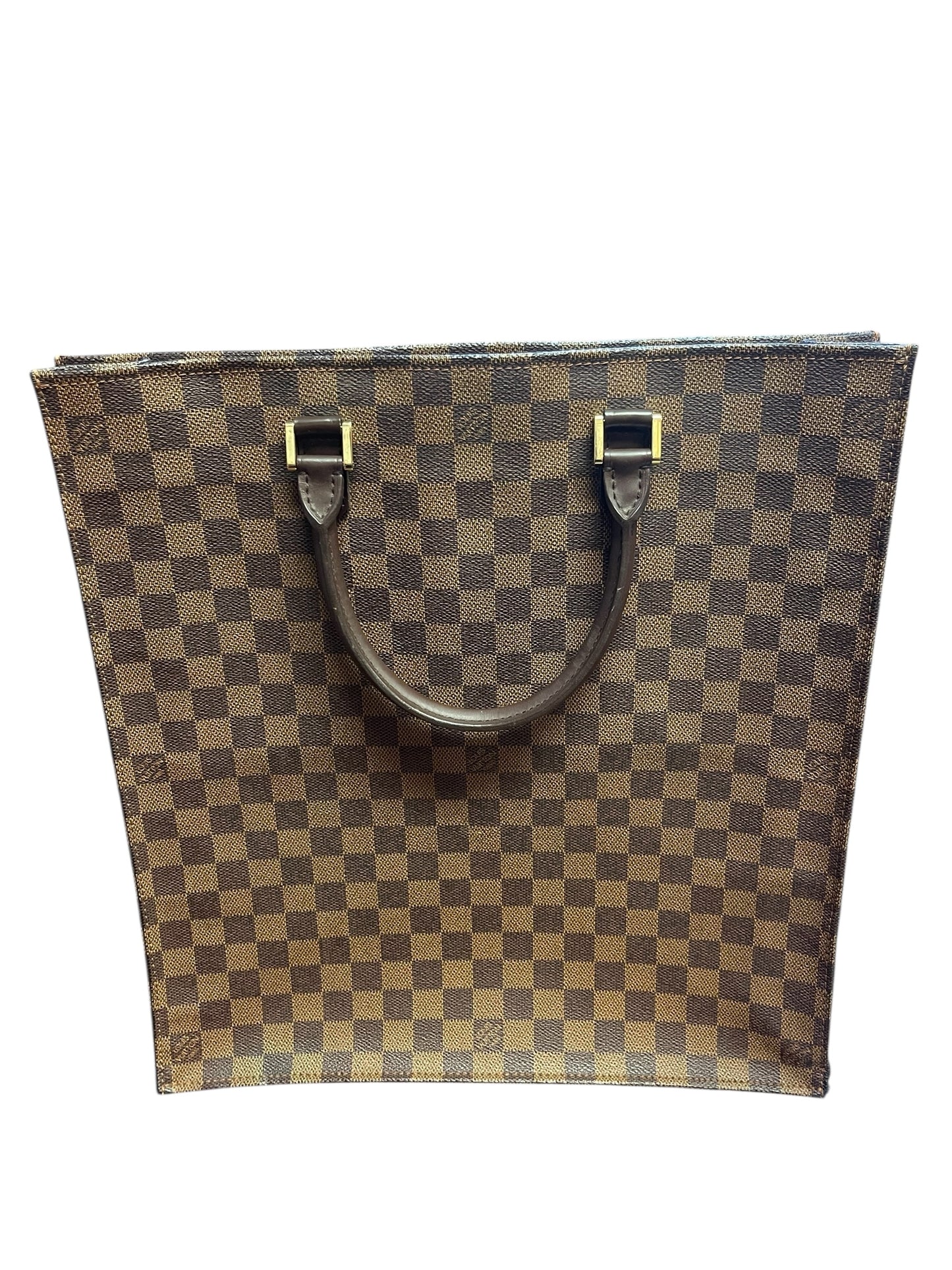 Authentic Pre-Owned Louis Vuitton Damier Ebene Venice Sac Plat Tote GM Vintage 2004
