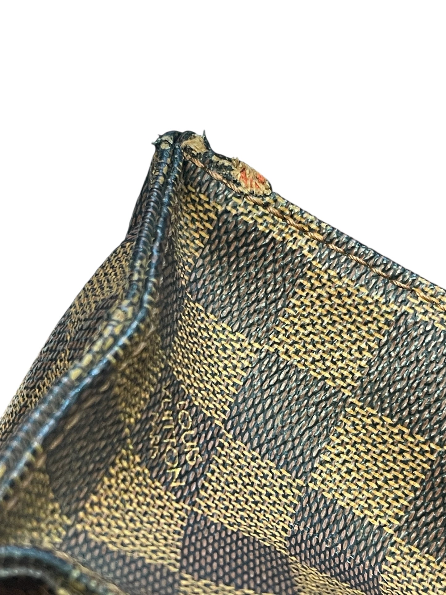 Authentic Pre-Owned Louis Vuitton Damier Ebene Venice Sac Plat Tote GM Vintage 2004